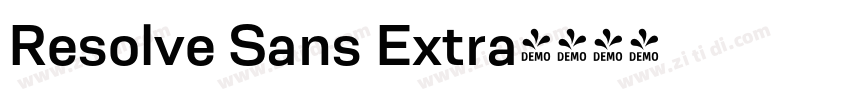 Resolve Sans Extra字体转换 Resolve Sans Extra字体转换